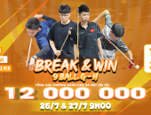 BREAK & WIN - Giải Đấu 9 Ball G-H Tại MIA TOWN