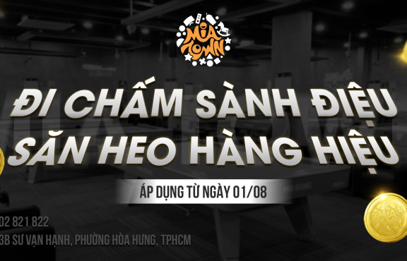 Đi Chấm Sành Điệu - Săn Heo Hàng Hiệu Tại MiaTown