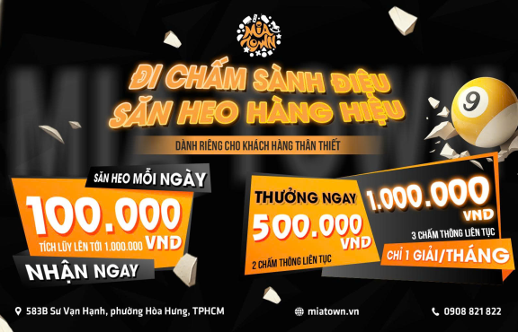 Tháng 9 Rực Lữa Tại MiaTown - Đi Chấm Sành Điệu, Săn Heo Hàng Hiệu