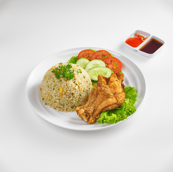 Cơm Chiên Gà Xối Mỡ