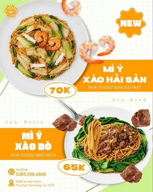 🍝🔥 MÓN MỚI RA LÒ – ĂN LÀ MÊ!