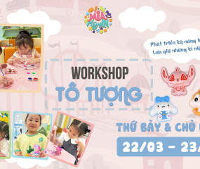 𝐖𝐎𝐑𝐊𝐒𝐇𝐎𝐏 𝐓𝐎̂ 𝐓𝐔̛𝐎̛̣𝐍𝐆 - 𝐂𝐇𝐎̛𝐈 𝐕𝐔𝐈, 𝐒𝐀́𝐍𝐆 𝐓𝐀̣𝐎 𝐓𝐀̣𝐈 𝐌𝐈𝐀𝐓𝐎𝐖𝐍