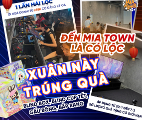 Rộn Ràng Đầu Xuân chơi Bida,Game,PS5 cực đã mà còn được nhận quà xinh tại Mia Town 