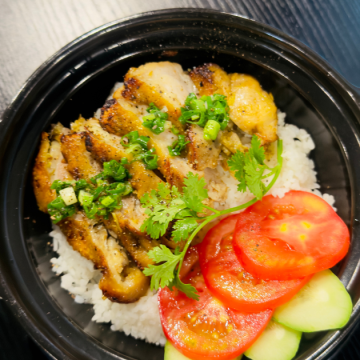 Cơm Gà Nướng Mật Ong