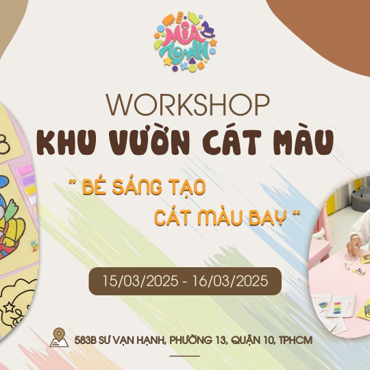 Khu Vườn Cát Màu Tại Mia Town