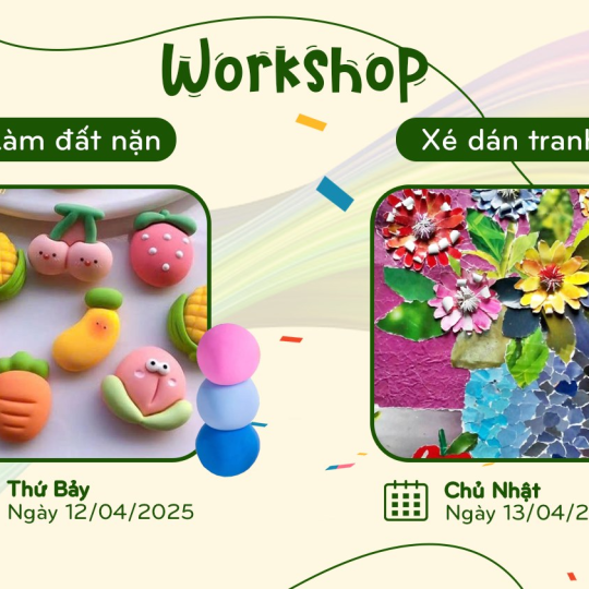 WORKSHOP Vui Cùng Bé Yêu Tại MiaTown