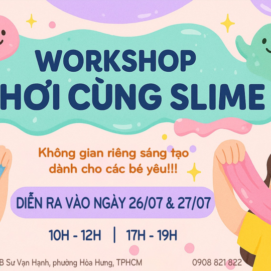 𝐖𝐎𝐑𝐊𝐒𝐇𝐎𝐏 Chơi Cùng SLIME Tại MiaTown