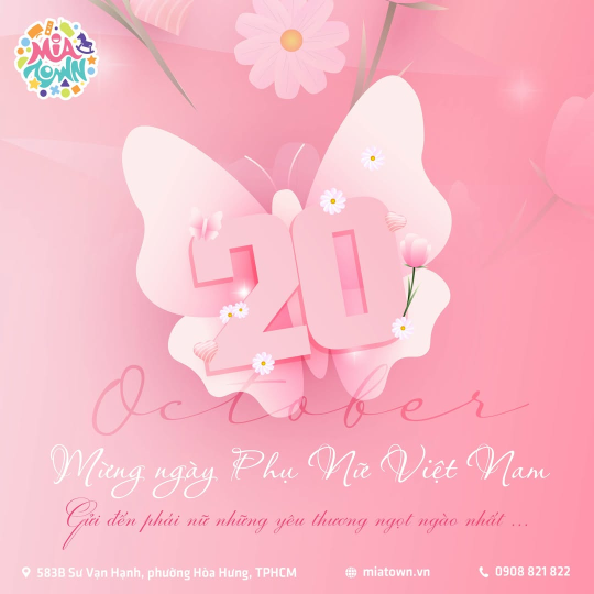 Chúc Mừng Ngày Phụ Nữ Việt Nam 20-10