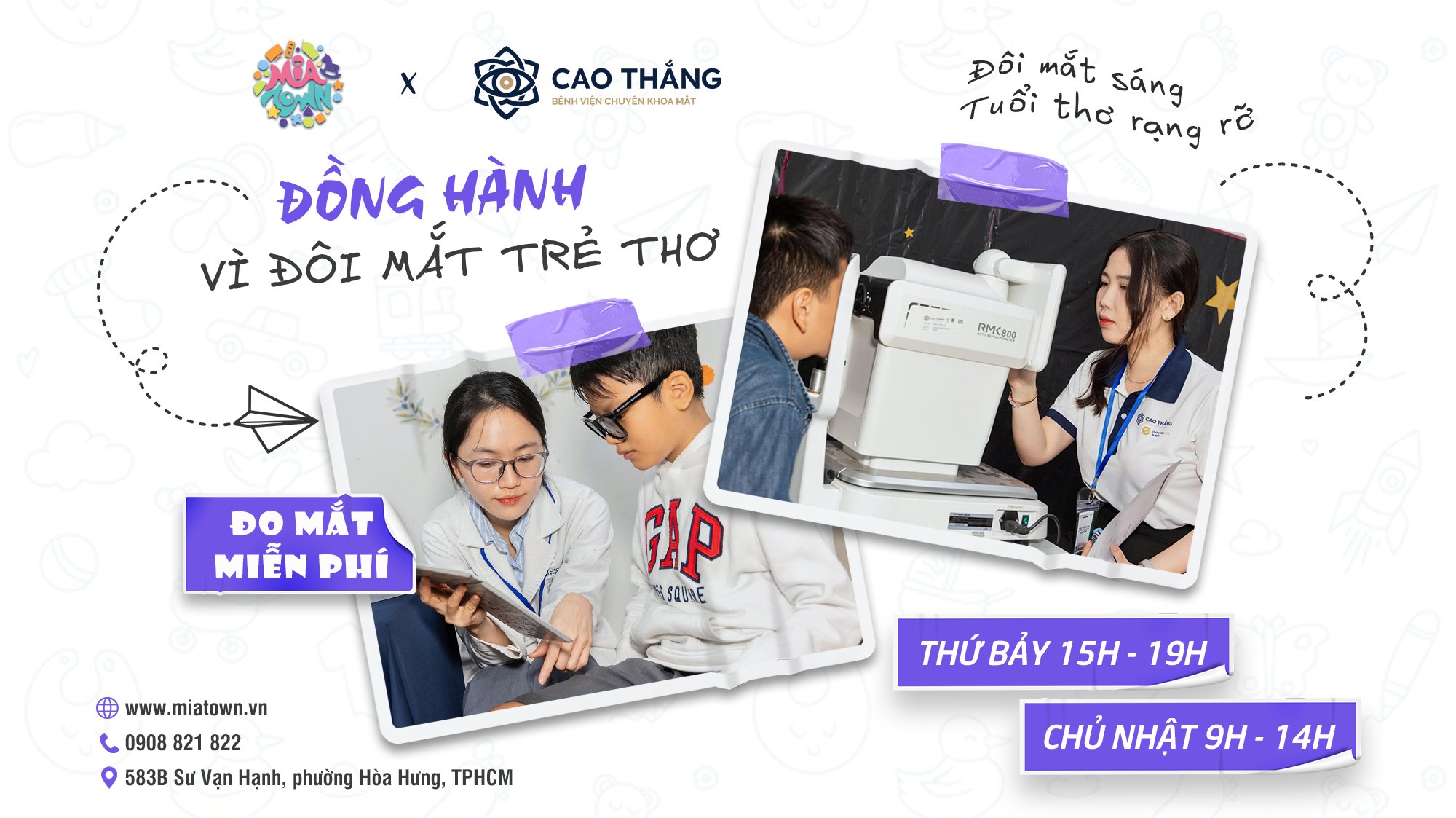 Đồng Hành Vì Đôi Mắt Trẻ Thơ