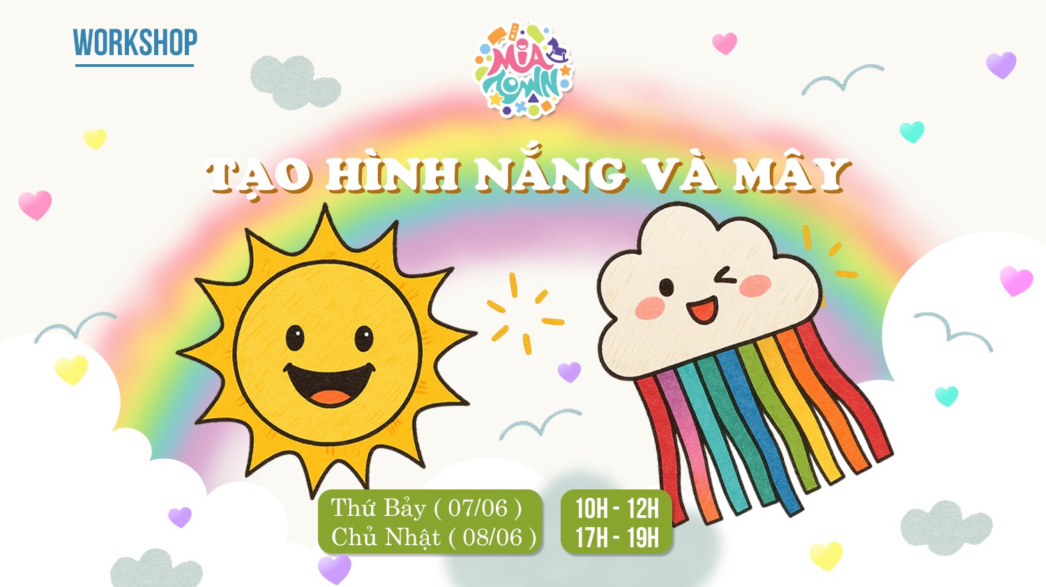 Cùng Con Làm Bầu Trời Rực Rỡ Tại MiaTown